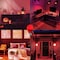 Luxrite A19 LED Red Light Bulb 8W 60W Equivalent E26 Base Porch Christmas Party Holiday Lighting LR21495-1PK - alternate 6